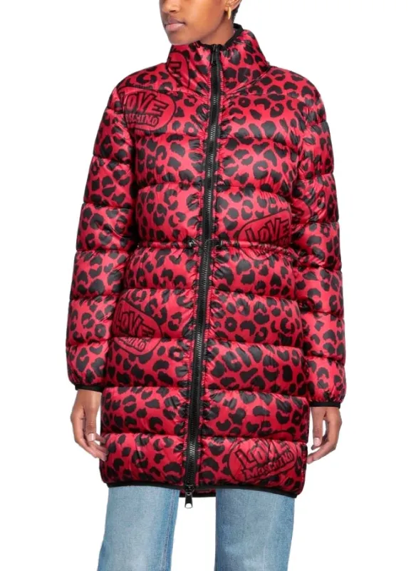 Love Moschino Jackets Red Woman made by Love Moschino