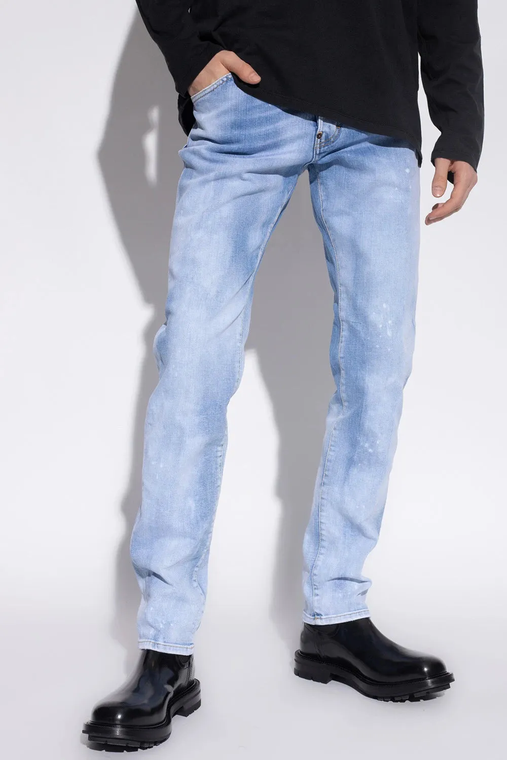 Dsquared2 Jeans Denim Light Blue Man sold by Siebentaschen product image thumbnail 4