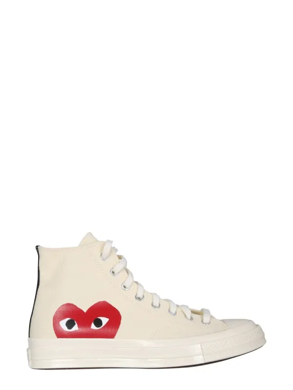 COMME DES GARCONS PLAY CONVERSE CHUCK 70 SNEAKER sold by Siebentaschen