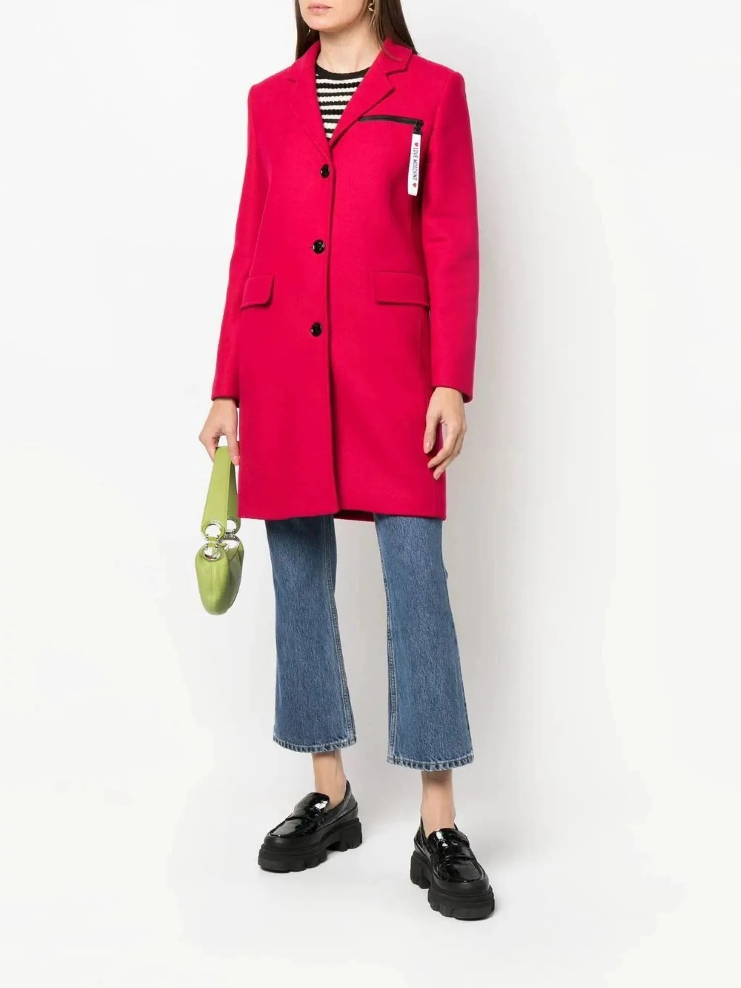 Love Moschino Coats Red Woman sold by Siebentaschen product image thumbnail 3
