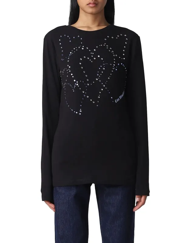 Love Moschino Sweaters Black Woman sold by Siebentaschen