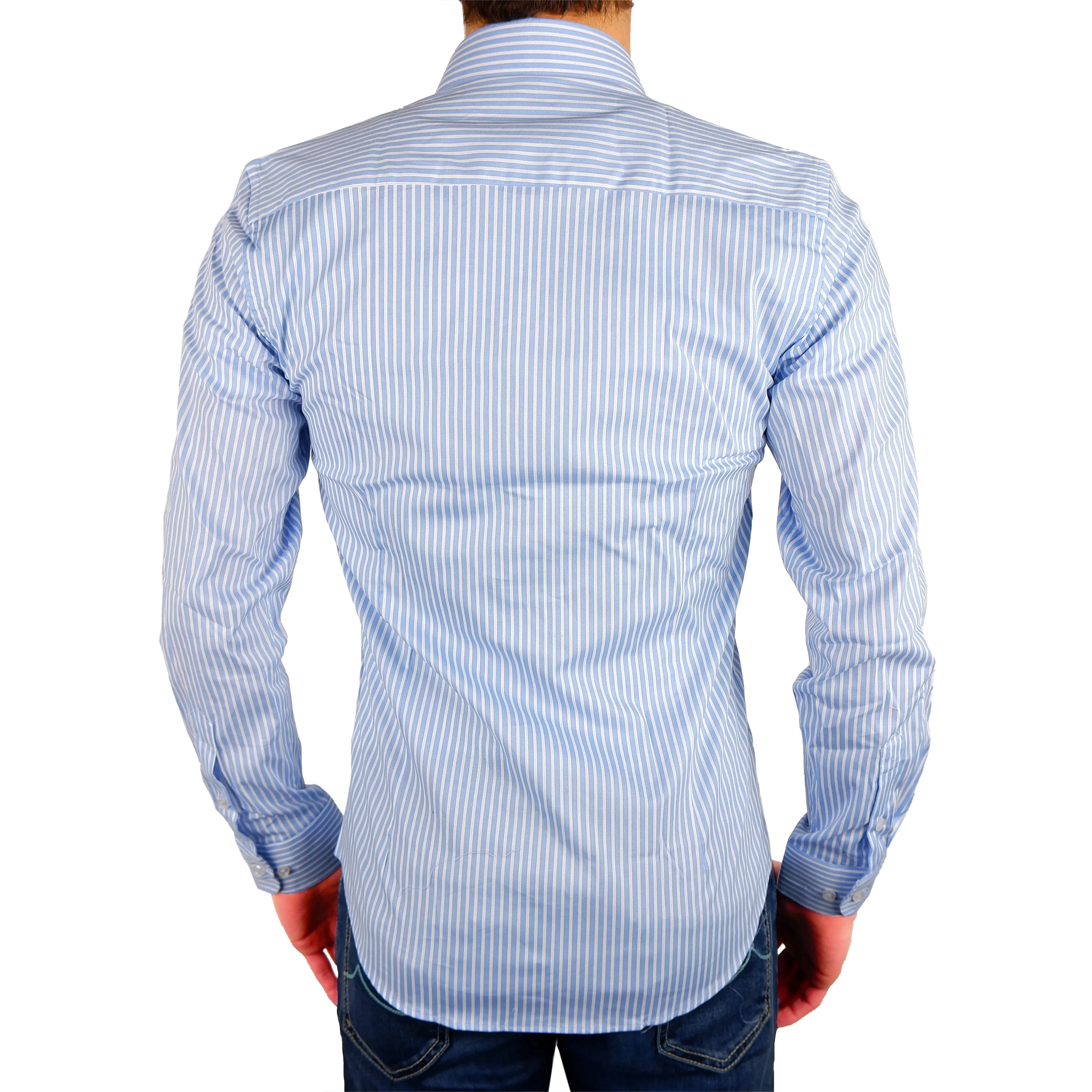 100% Milano Shirts Light Blue Man sold by Siebentaschen product image thumbnail 2
