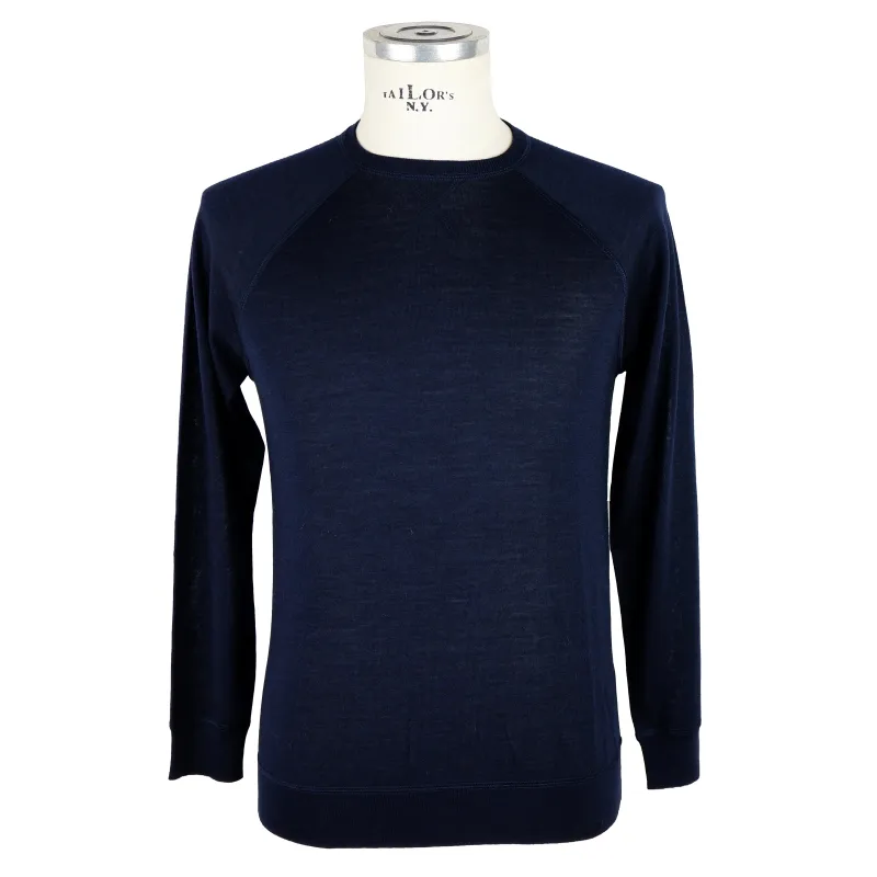 Emilio Romanelli Sweaters Blue Man sold by Siebentaschen