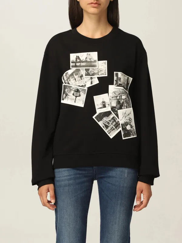 Love Moschino Sweatshirts Black Woman sold by Siebentaschen