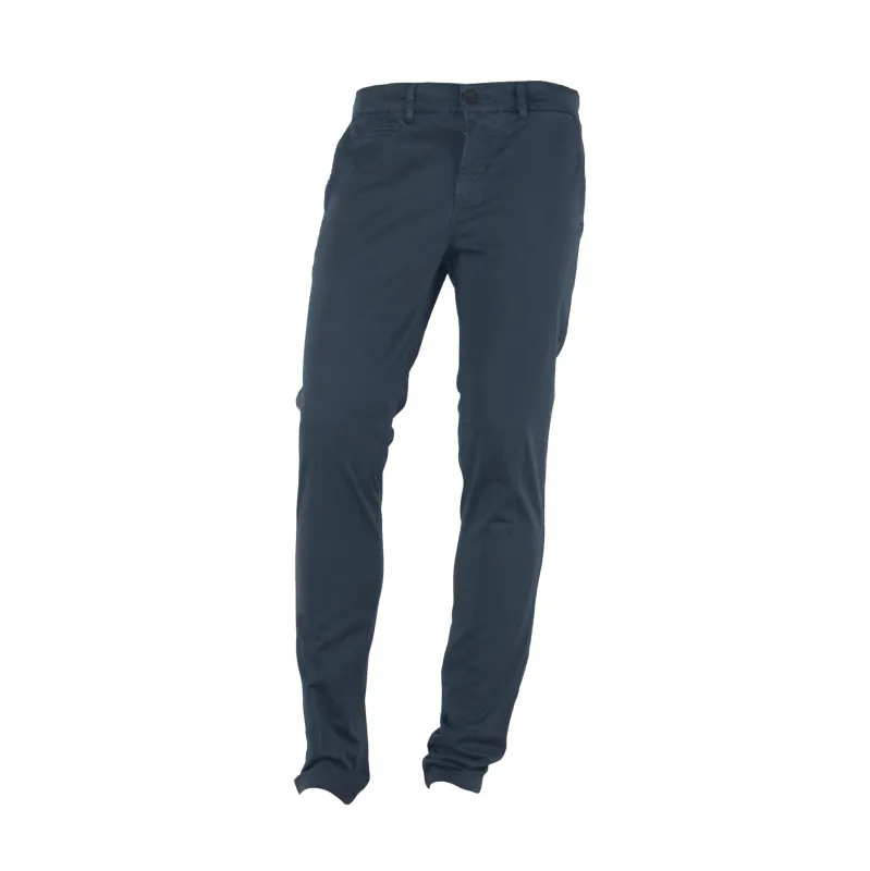 100% Milano Trousers Blue Man sold by Siebentaschen