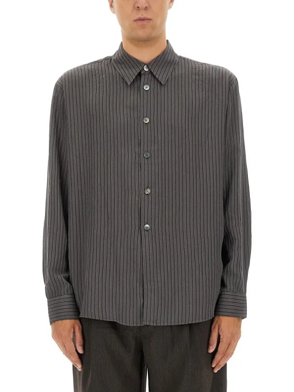 Our Legacy CONTRASTING STRIPED SHIRT sold by Siebentaschen