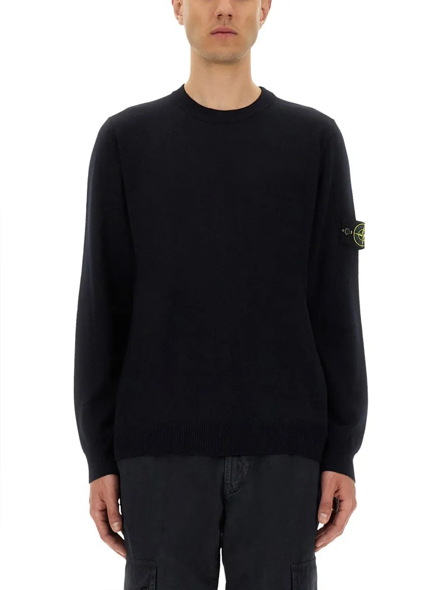 Stone Island RWS LIGHTWEIGHT WOOL SWEATER sold by Siebentaschen