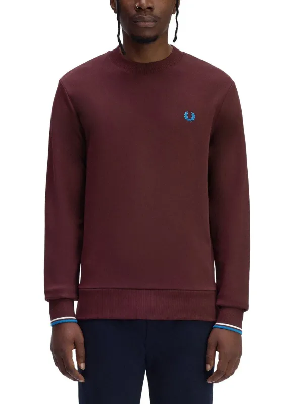 FRED PERRY SWEATSHIRT WITH LOGO sold by Siebentaschen