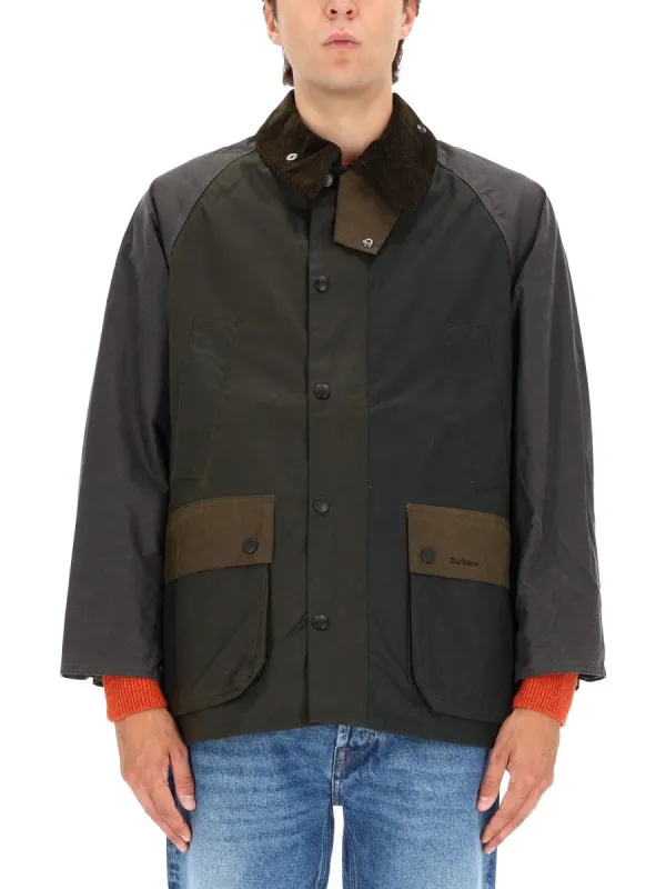 BARBOUR "PATCHWORK BEDALE" WAXED JACKET sold by Siebentaschen