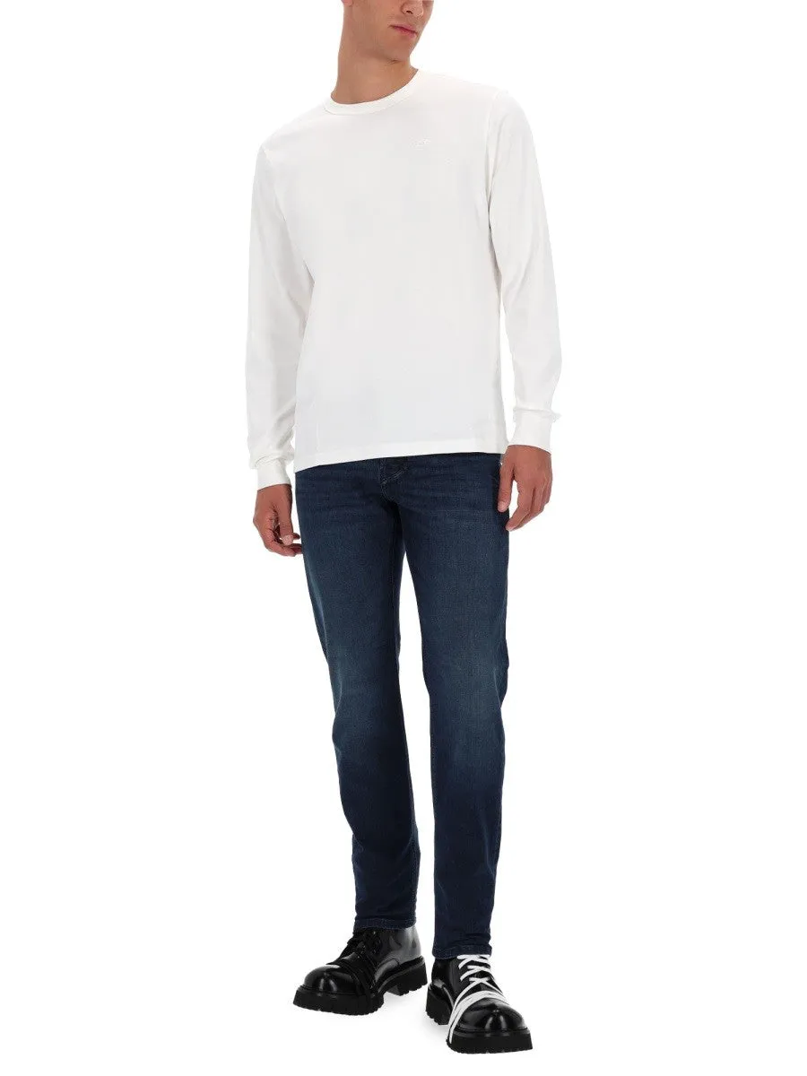 Diesel T-SHIRT WITH EMBROIDERED LOGO sold by Siebentaschen product image thumbnail 2