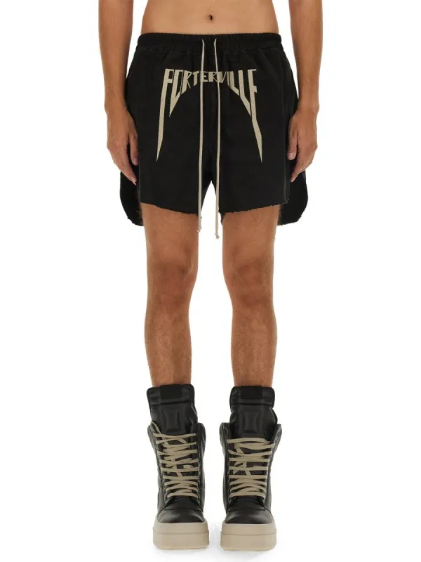 RICK OWENS COTTON BERMUDA SHORTS sold by Siebentaschen