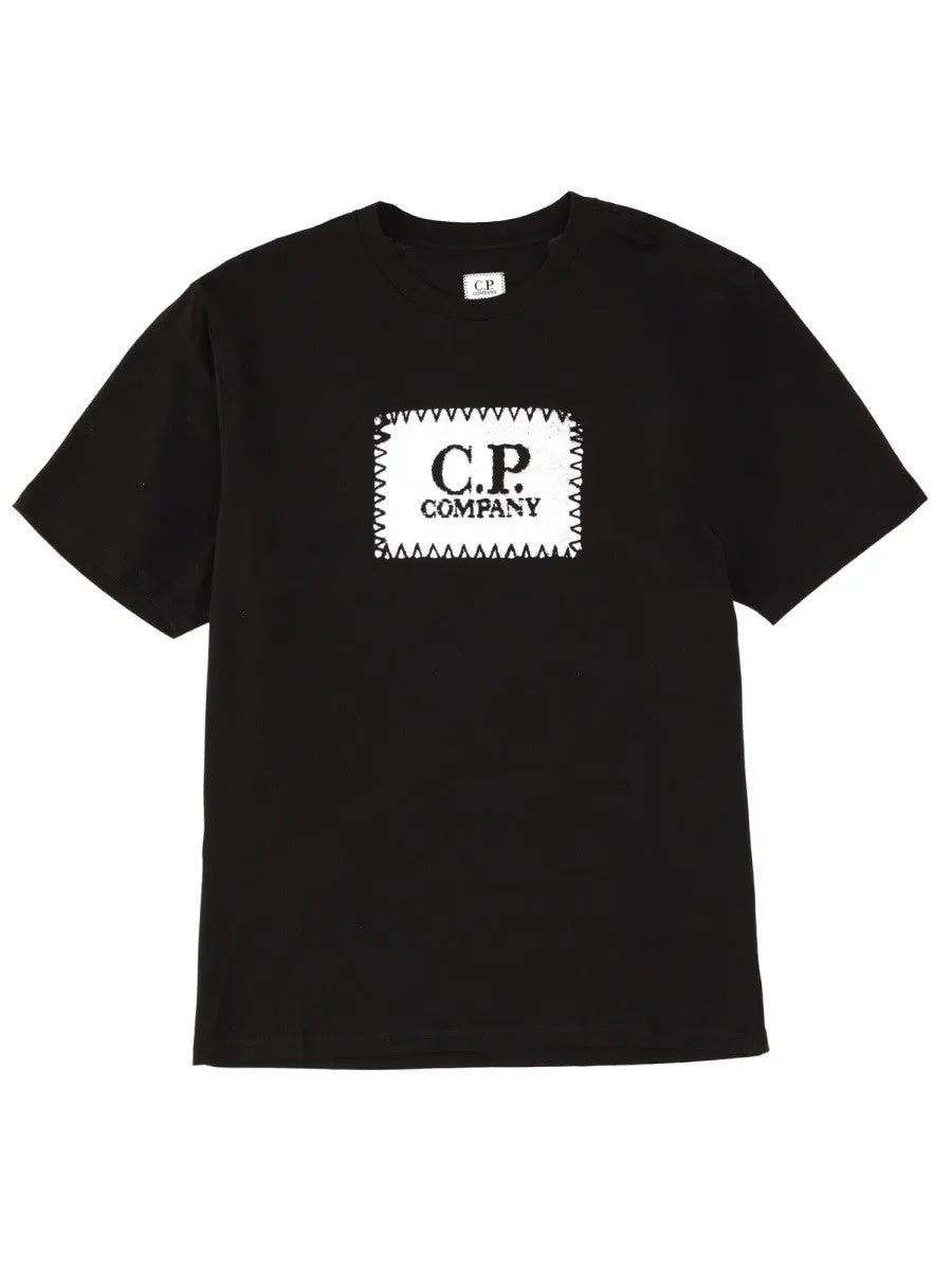 C.P. COMPANY T-SHIRT WITH LOGO sold by Siebentaschen