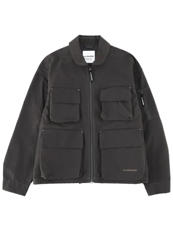 AND WANDER COTTON BLEND JACKET sold by Siebentaschen