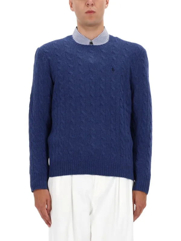 Polo Ralph Lauren WOOL AND CASHMERE CABLE KNIT SWEATER sold by Siebentaschen