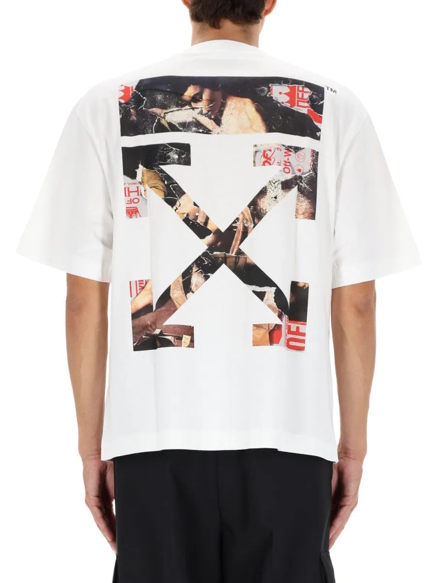 Off-white T-SHIRT WITH LOGO sold by Siebentaschen product image thumbnail 3