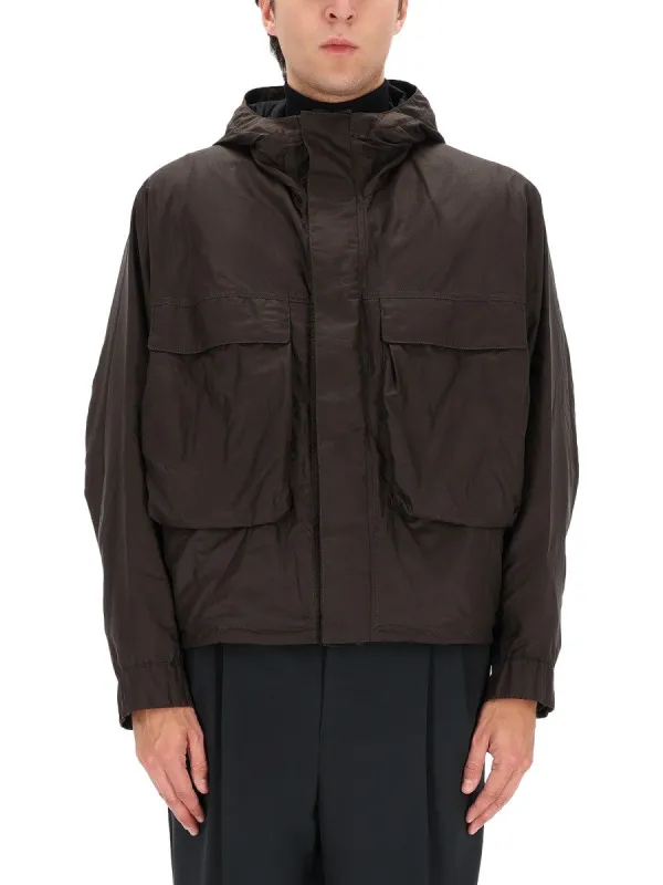 LEMAIRE SHORT RAIN PARKA sold by Siebentaschen