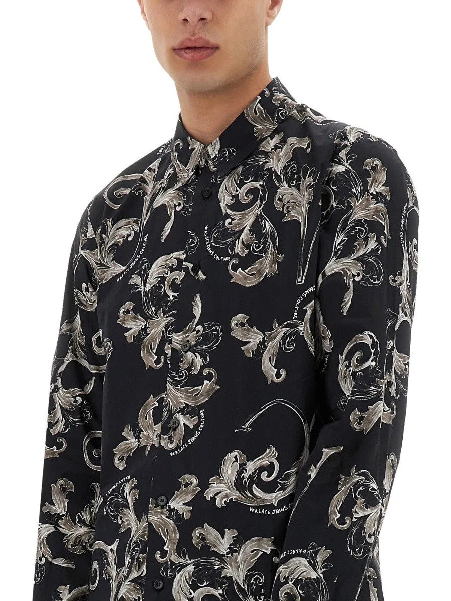 Versace Jeans Couture BAROQUE OUTLINE PRINT SHIRT sold by Siebentaschen product image thumbnail 4