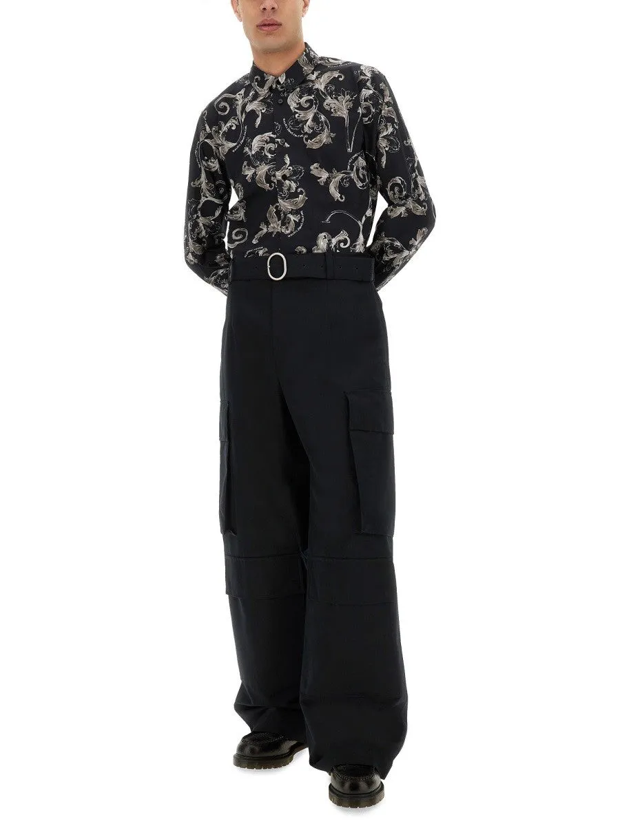 Versace Jeans Couture BAROQUE OUTLINE PRINT SHIRT sold by Siebentaschen product image thumbnail 2