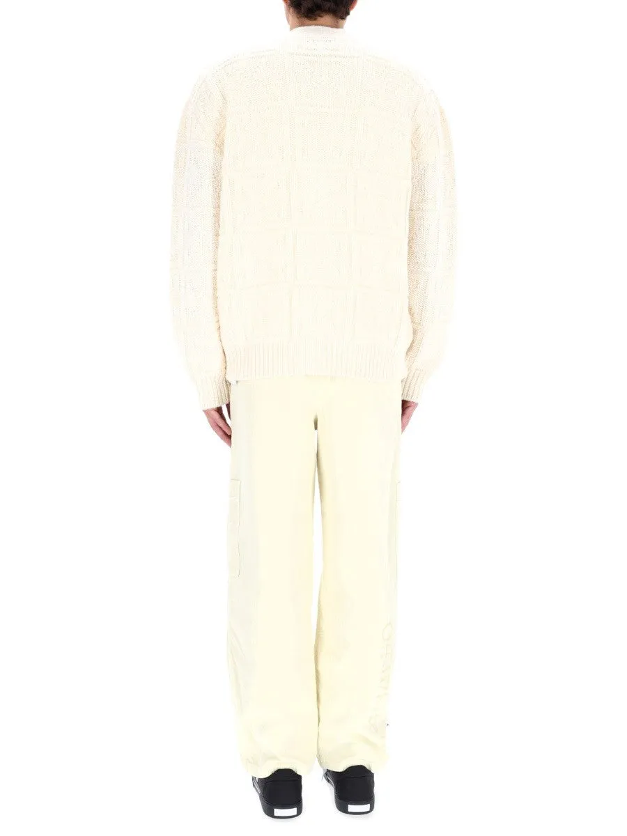 Off-white ARROW STITCH CARDIGAN sold by Siebentaschen product image thumbnail 2