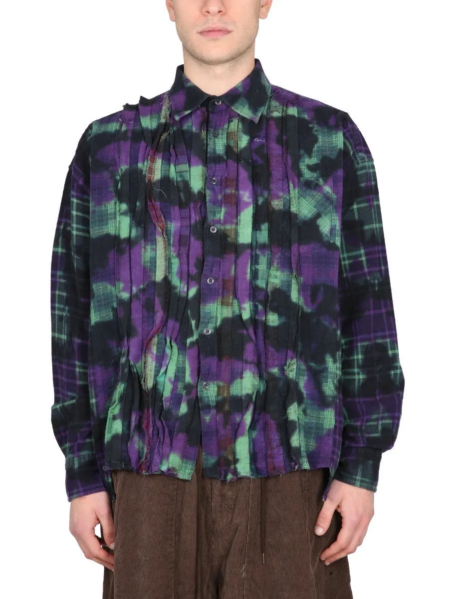 NEEDLES UNEVEN DYE SHIRT sold by Siebentaschen