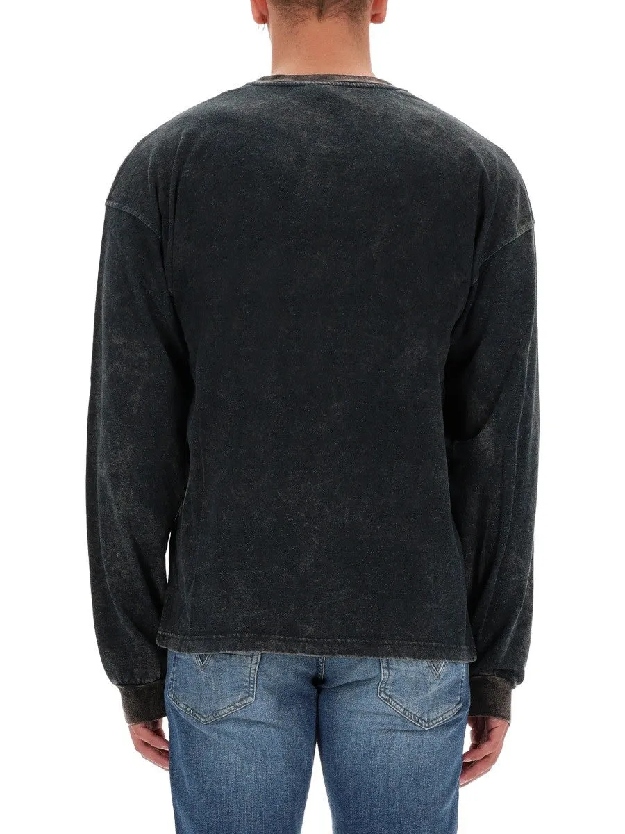 Diesel T-SHIRT "T-BOXT-LS-T3" sold by Siebentaschen product image thumbnail 3