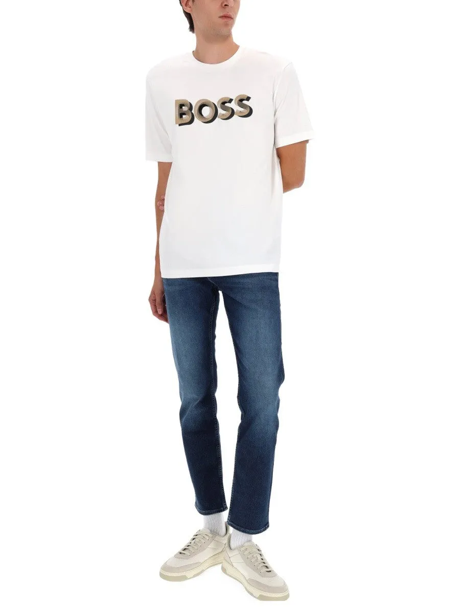 Boss T-SHIRT WITH LOGO sold by Siebentaschen product image thumbnail 2