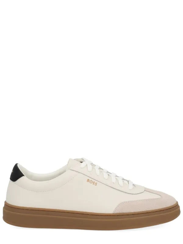 Boss LEATHER SNEAKER sold by Siebentaschen