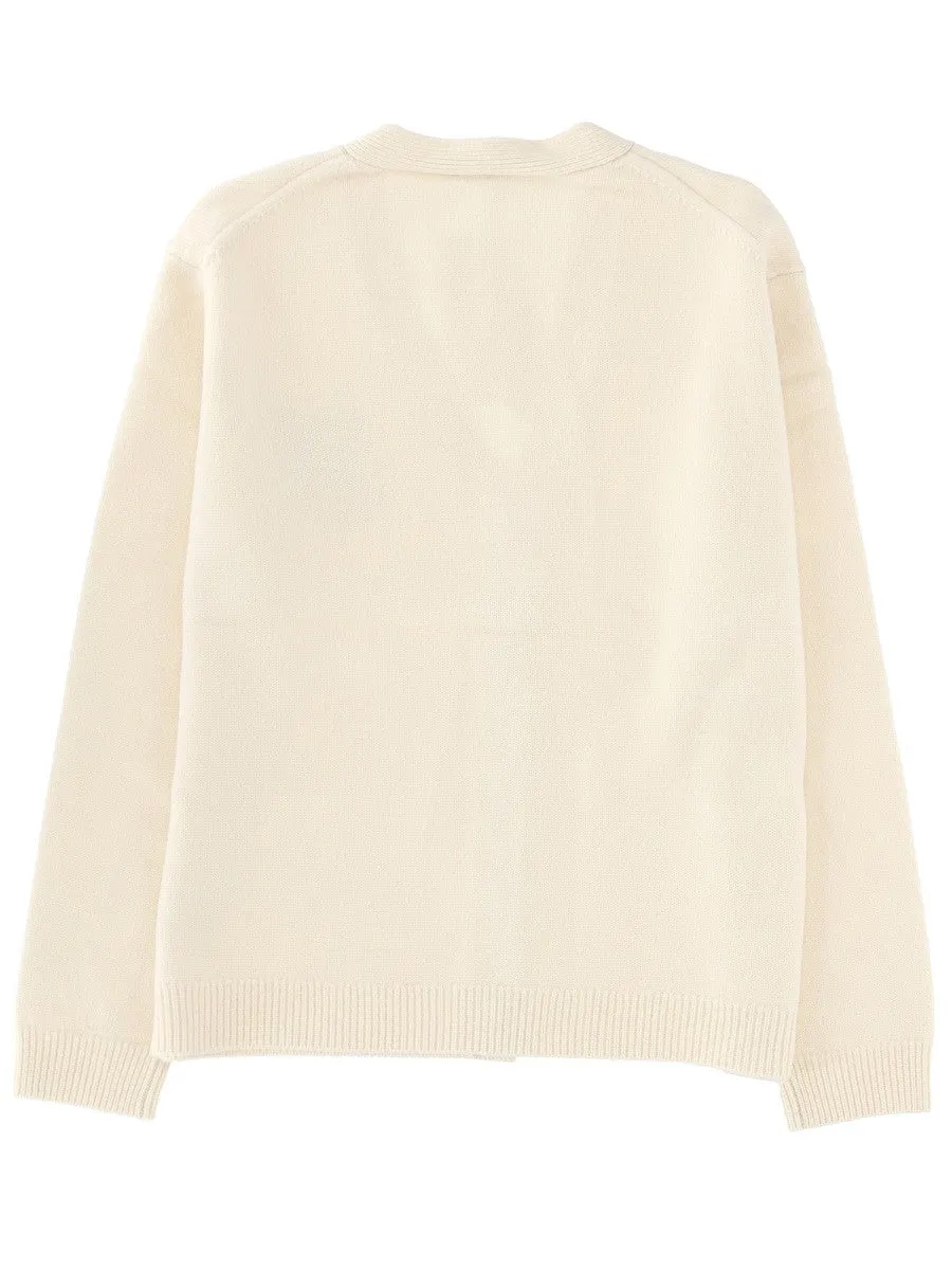 Maison Kitsune "FOX HEAD" CARDIGAN sold by Siebentaschen product image thumbnail 2