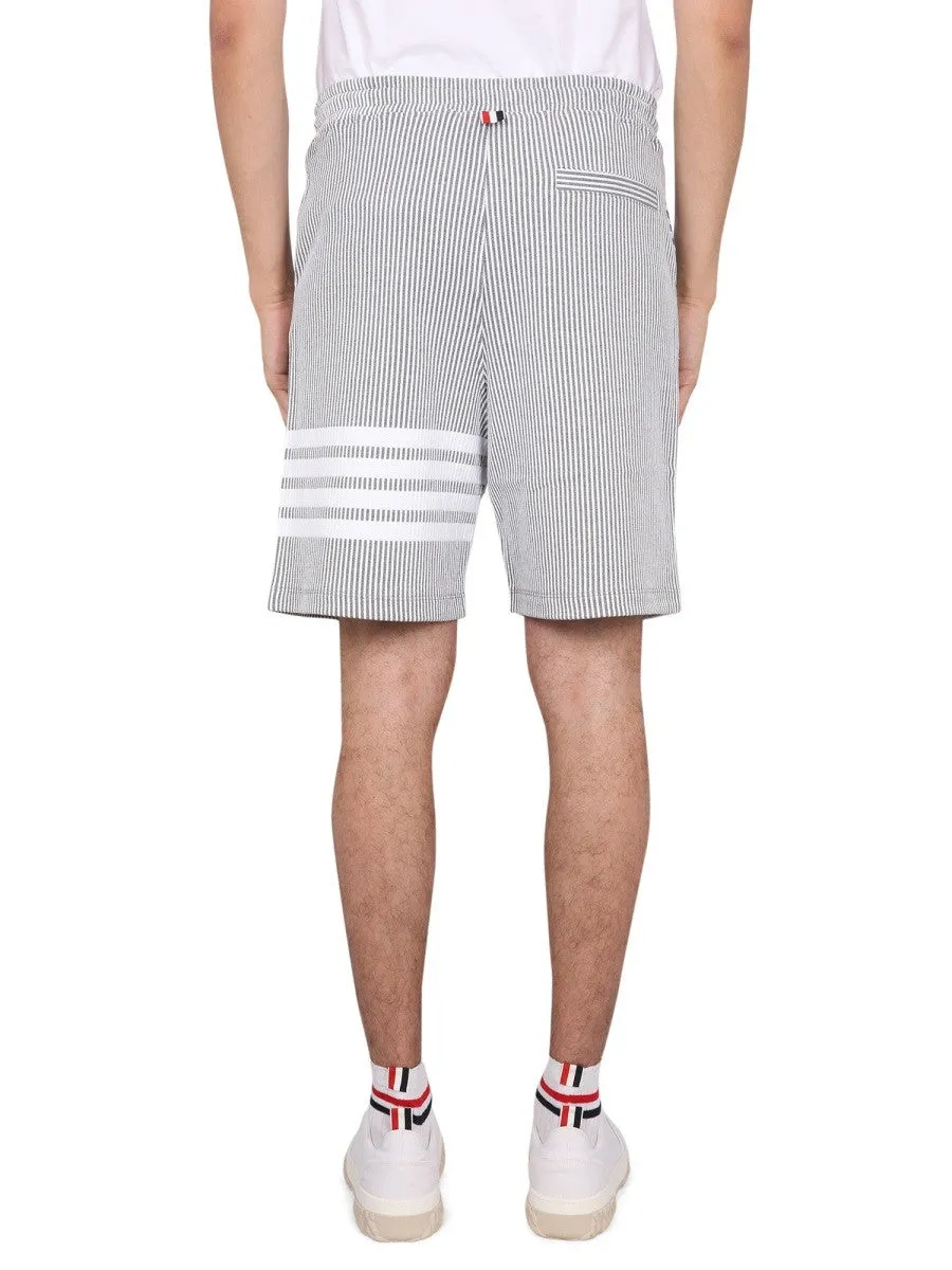 THOM BROWNE STRIPED BERMUDA SHORTS sold by Siebentaschen product image thumbnail 4