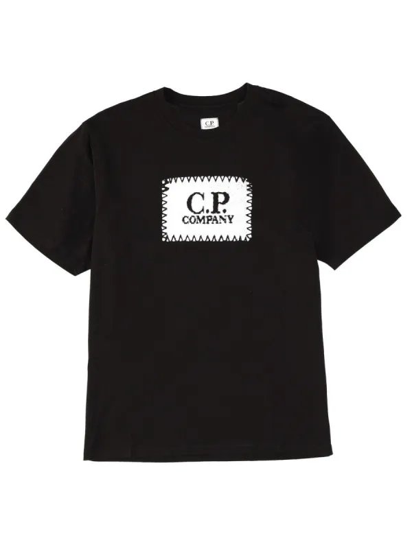 C.P. COMPANY T-SHIRT WITH LOGO sold by Siebentaschen