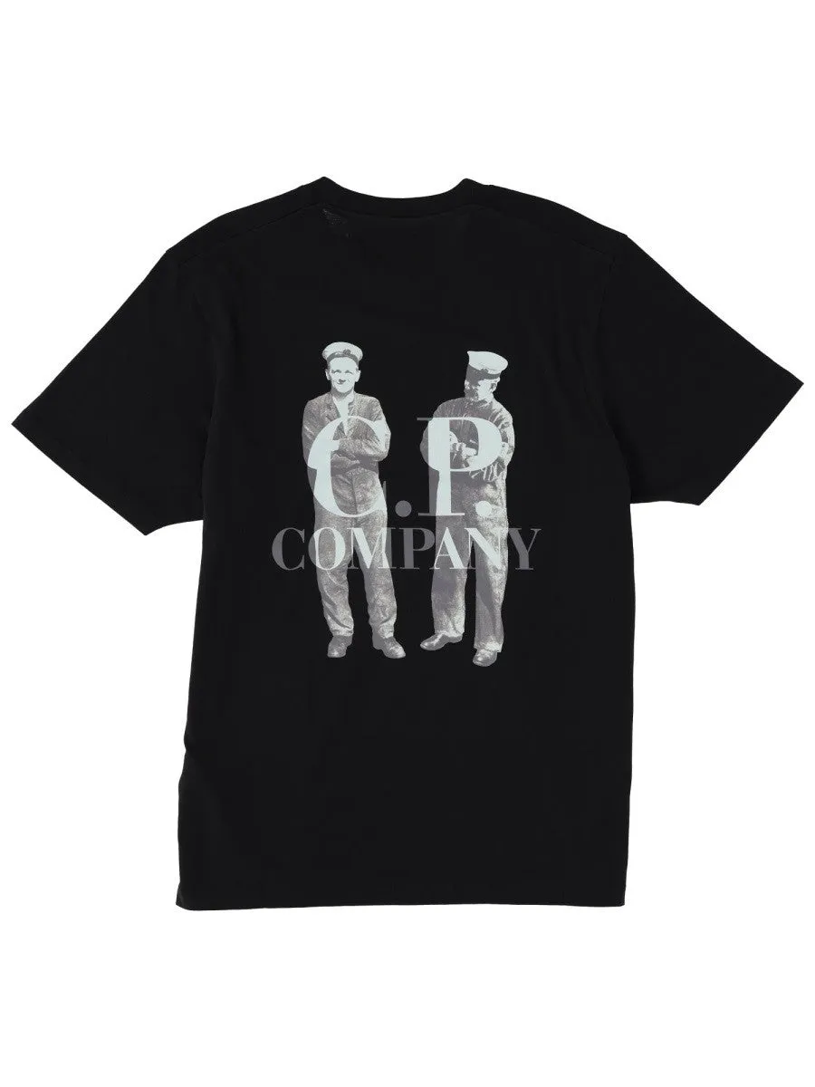 C.P. COMPANY T-SHIRT WITH LOGO sold by Siebentaschen product image thumbnail 2