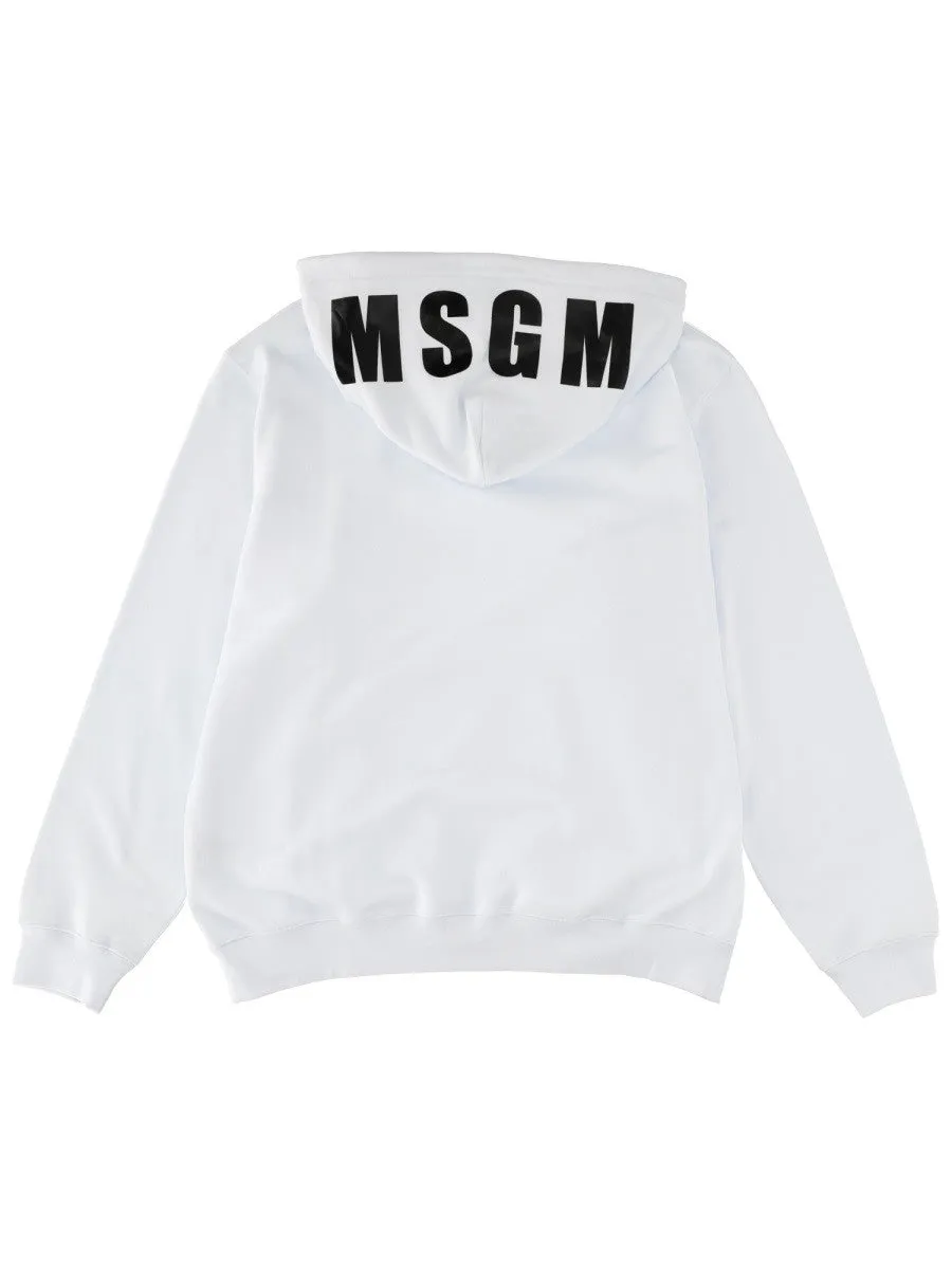 msgm SWEATSHIRT WITH LOGO sold by Siebentaschen product image thumbnail 2
