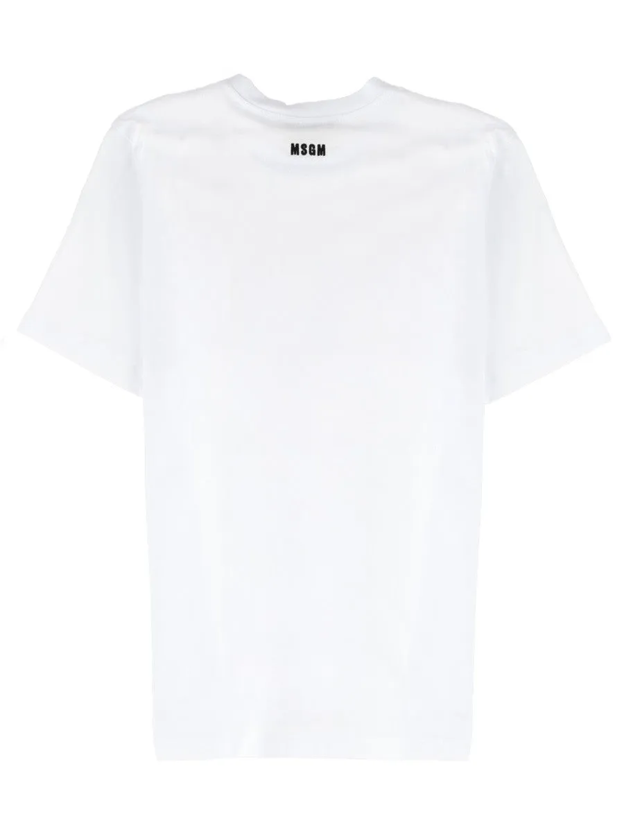 msgm "FOLLOW THE RABBIT" T-SHIRT sold by Siebentaschen product image thumbnail 2