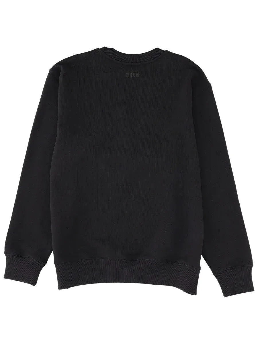 msgm "FOLLOW THE RABBIT" SWEATSHIRT sold by Siebentaschen product image thumbnail 2