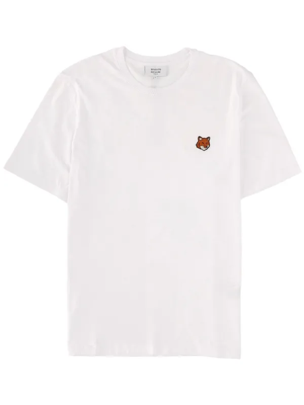 Maison Kitsune "FOX HEAD" T-SHIRT sold by Siebentaschen