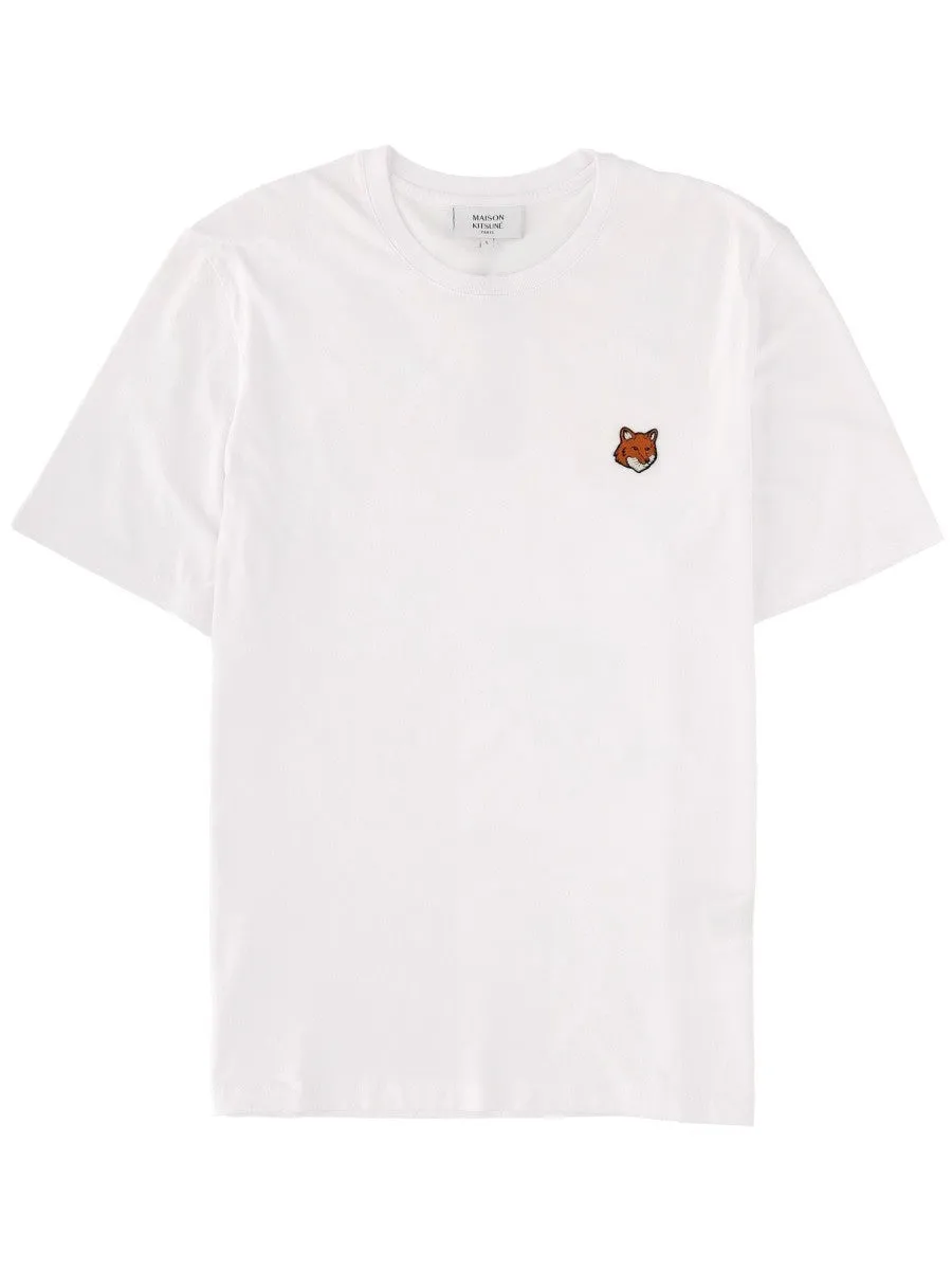Maison Kitsune "FOX HEAD" T-SHIRT sold by Siebentaschen