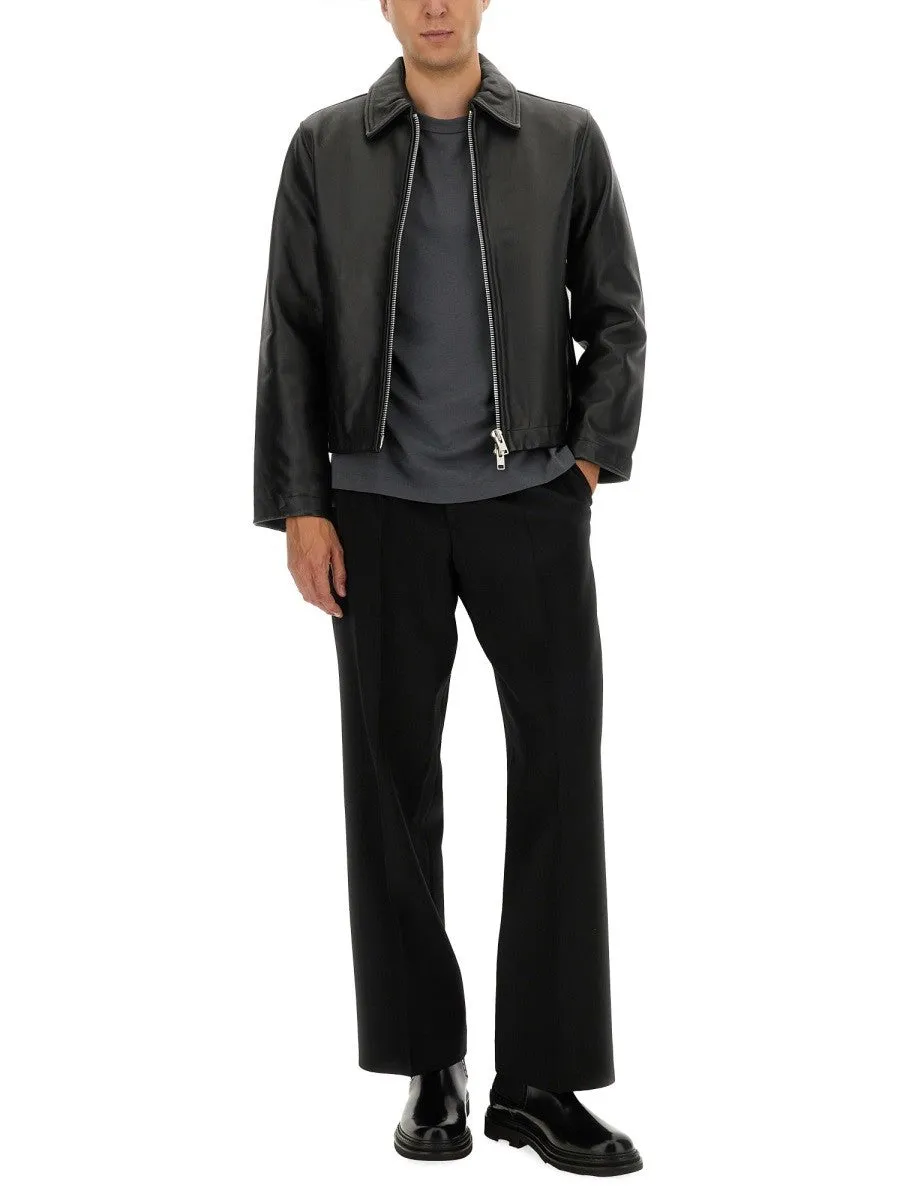 SUNFLOWER SHORT LEATHER JACKET sold by Siebentaschen product image thumbnail 2