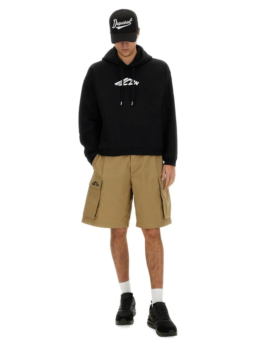 Dsquared SWEATSHIRT WITH LOGO PRINT sold by Siebentaschen product image thumbnail 2