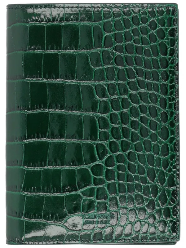 TOM FORD LEATHER PASSPORT HOLDER made by Tom Ford