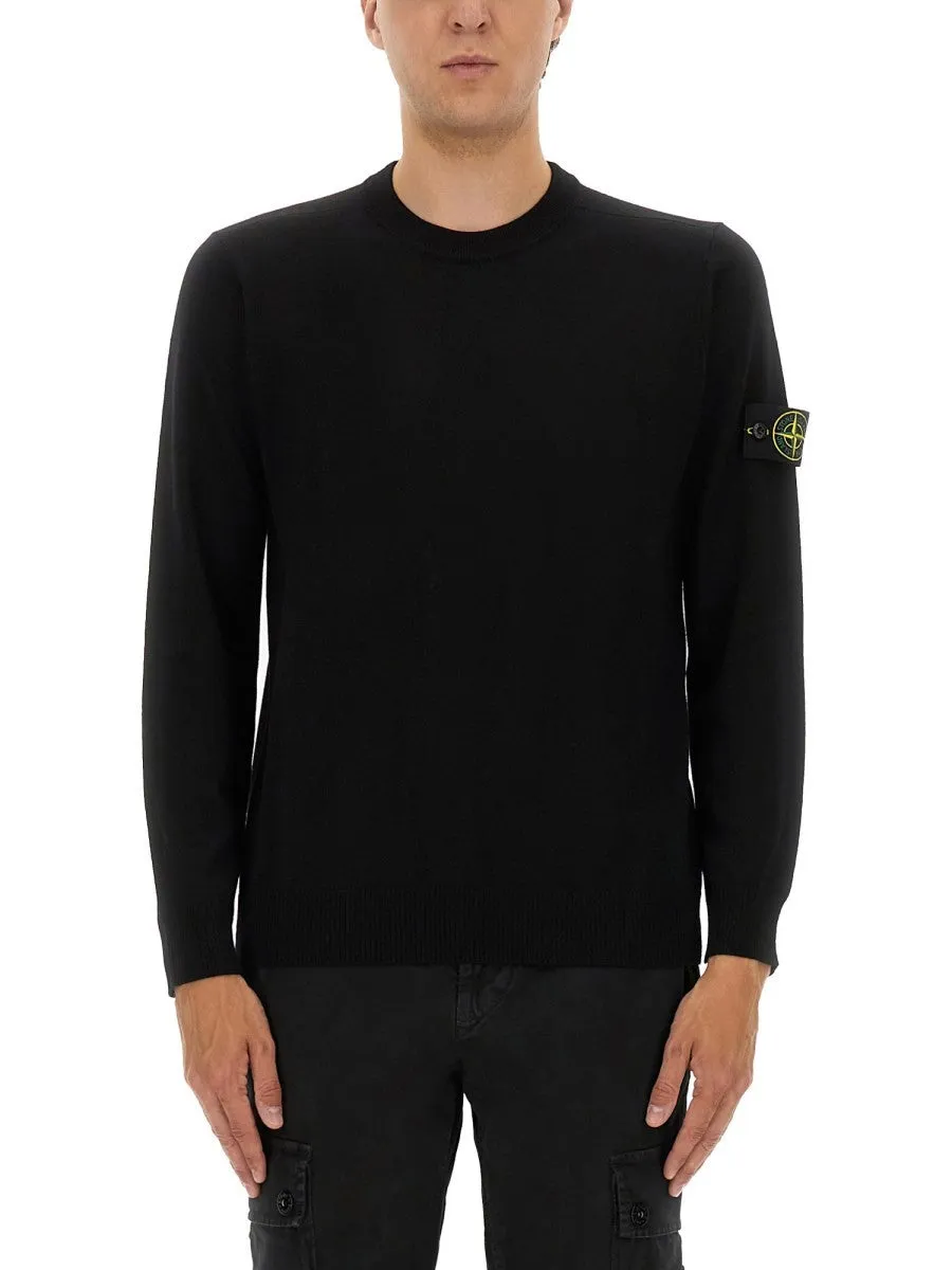 Stone Island RWS LIGHTWEIGHT WOOL SWEATER sold by Siebentaschen