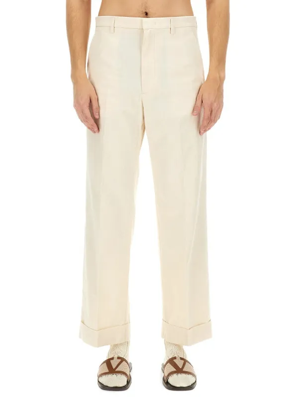 Valentino PANTS WITH LAPELS sold by Siebentaschen