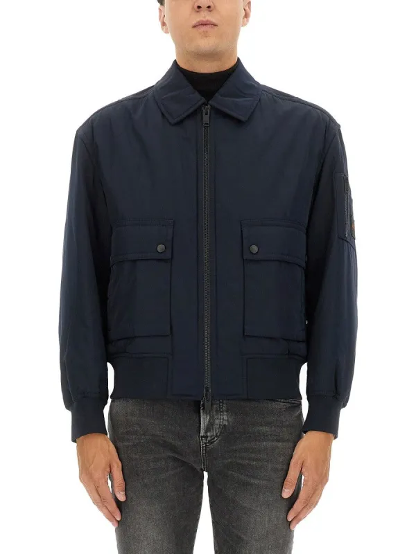 Boss BOMBER JACKET WITH REMOVABLE LINING sold by Siebentaschen