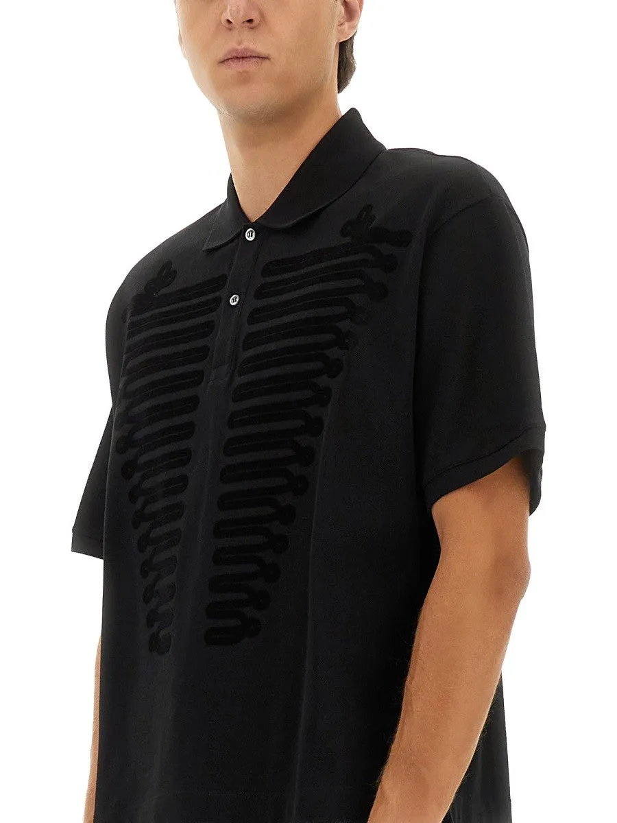 Alexander Mcqueen POLO SHIRT "CEREMONIAL BOXY" sold by Siebentaschen product image thumbnail 3