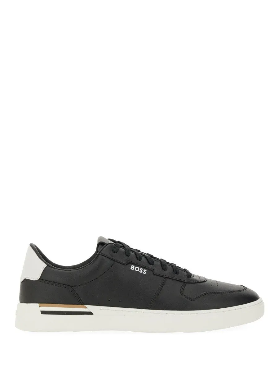 Boss LEATHER SNEAKER sold by Siebentaschen