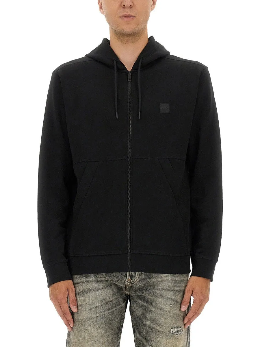 Boss COTTON SWEATSHIRT WITH LOGO sold by Siebentaschen