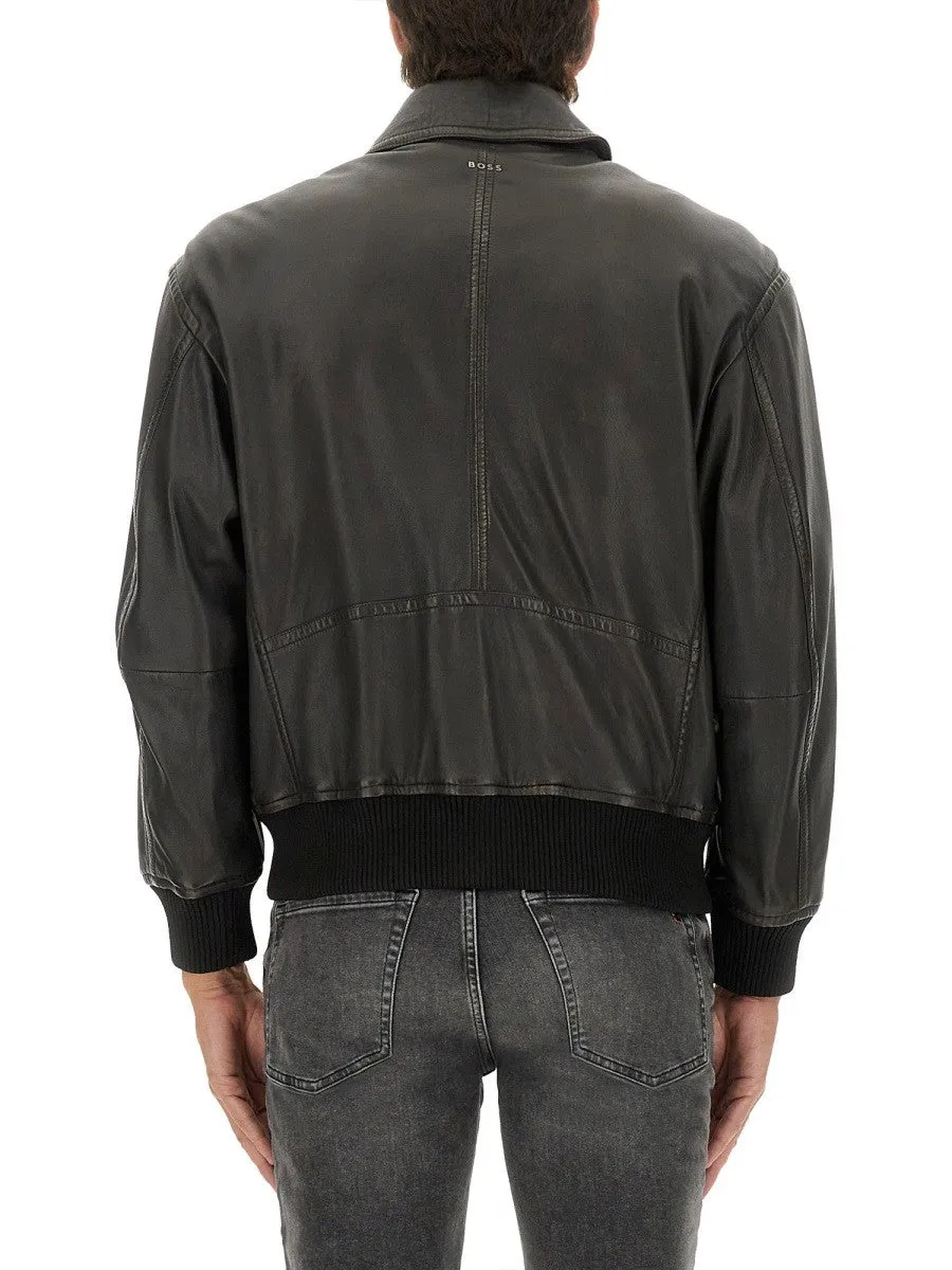 Boss LEATHER JACKET sold by Siebentaschen product image thumbnail 3