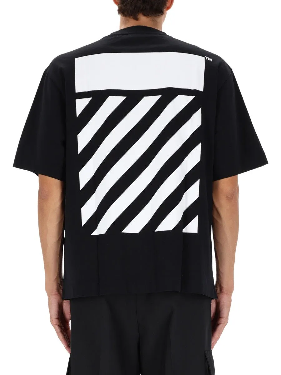 Off-white T-SHIRT WITH LOGO sold by Siebentaschen product image thumbnail 3