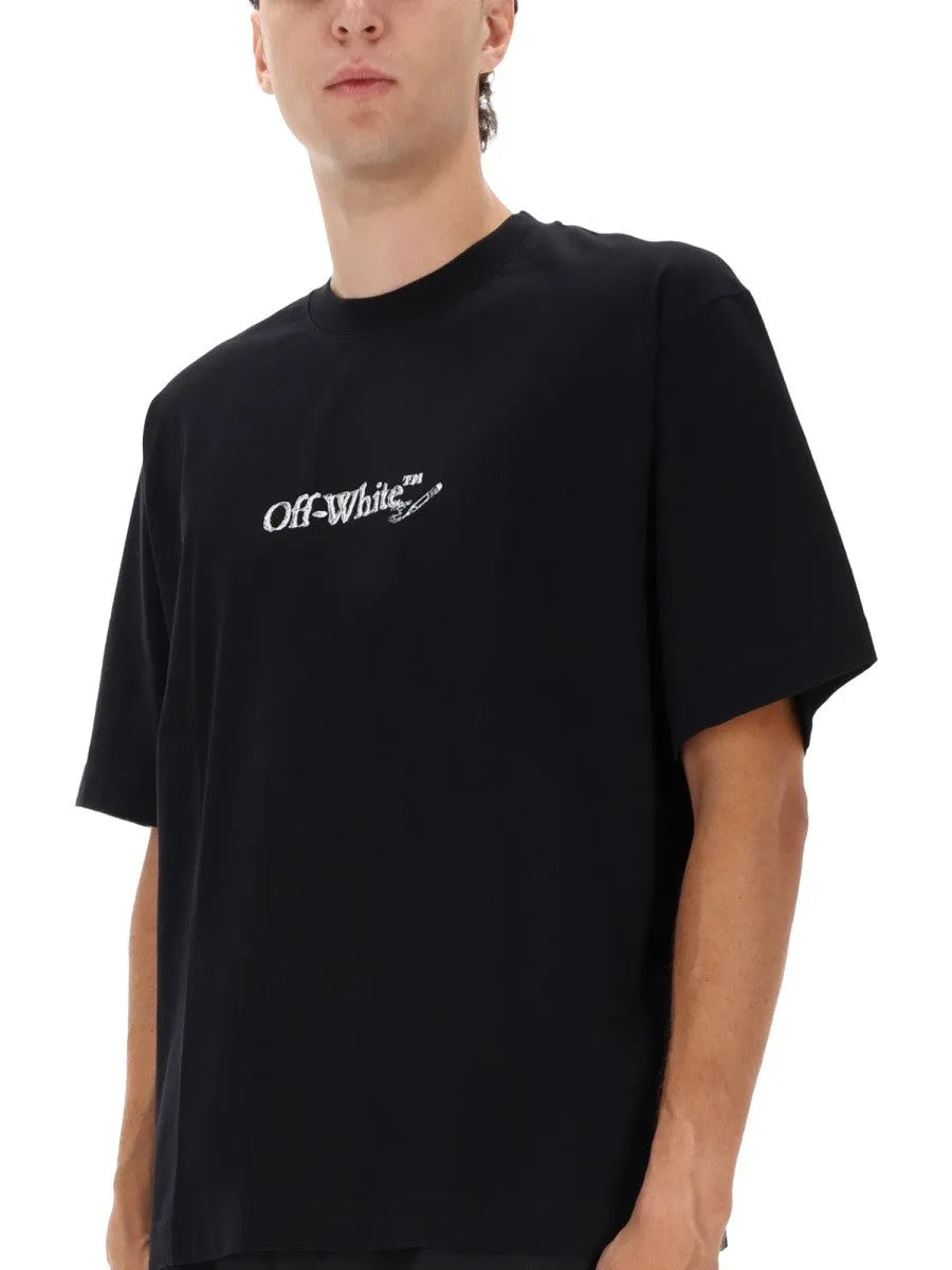 Off-white T-SHIRT WITH LOGO sold by Siebentaschen product image thumbnail 4