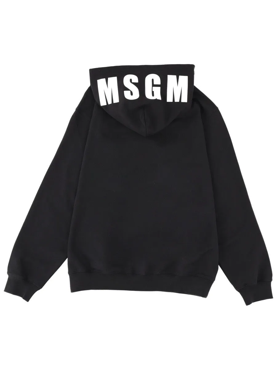 msgm SWEATSHIRT WITH LOGO sold by Siebentaschen product image thumbnail 2