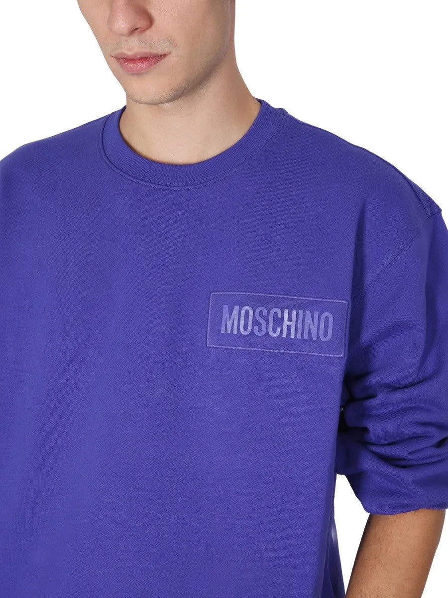 Moschino SWEATSHIRT WITH LOGO PATCH sold by Siebentaschen product image thumbnail 4